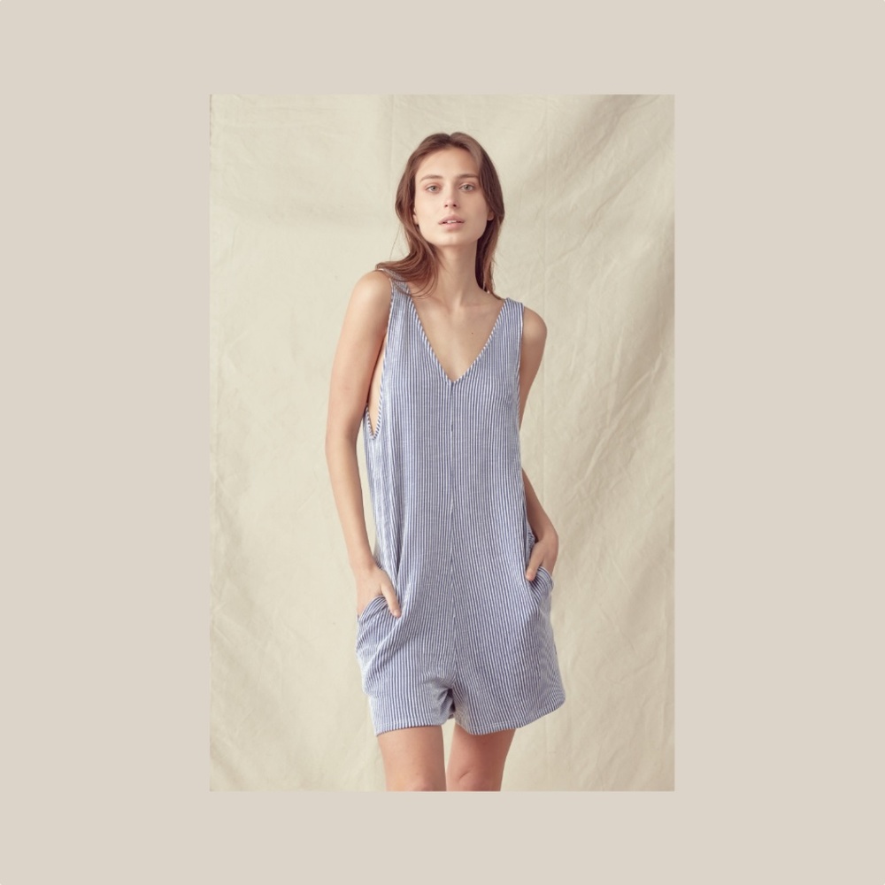 Sleeveless Lounge Romper NEW